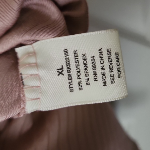 NO COMMENT Tie Front Top - Picture 5 of 8